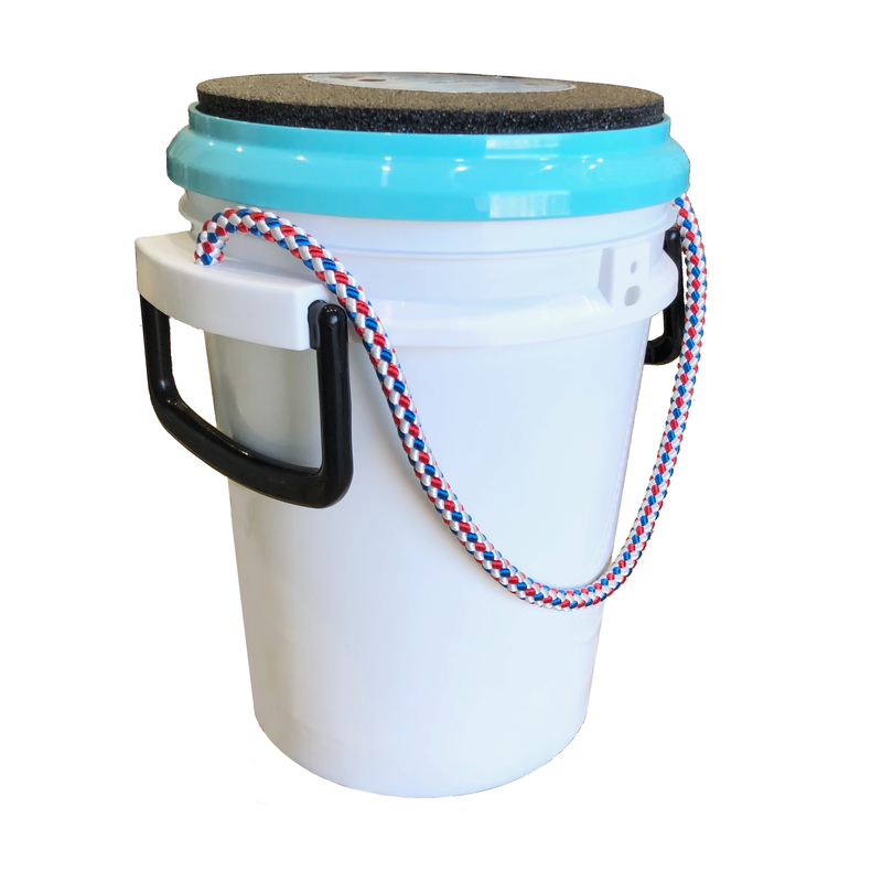 ISMART Padded Bucket Seat -Rope handle, thick foam for your comfort