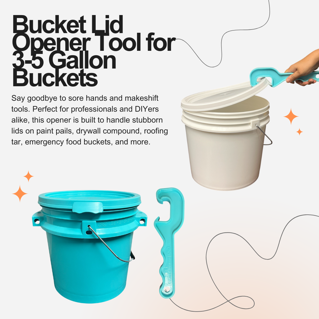 ISMART Bucket with Bucket Opener Tool