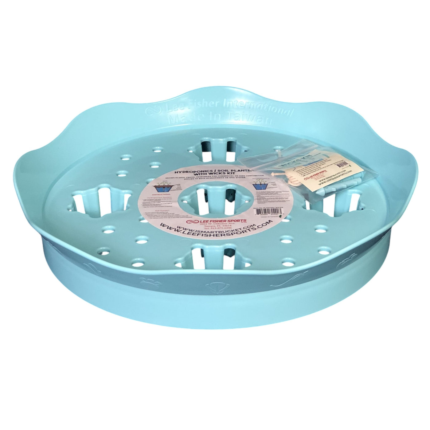 Hydroponics Soil Planter with Wicks Kit- Bucket sold separately