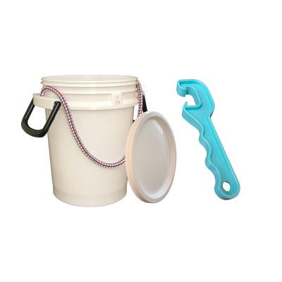 5 Gallon Rope Handle Bucket with Bucket Opener Tool