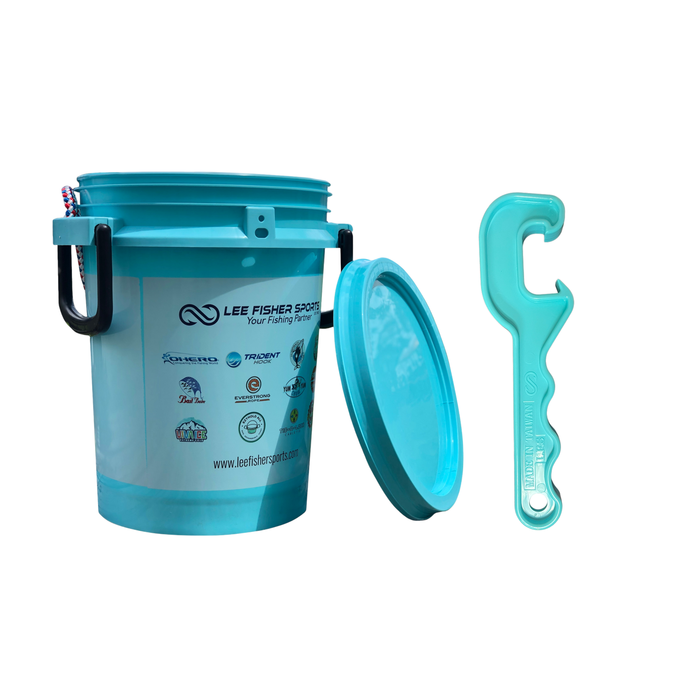 5 Gallon Rope Handle Bucket with Bucket Opener Tool