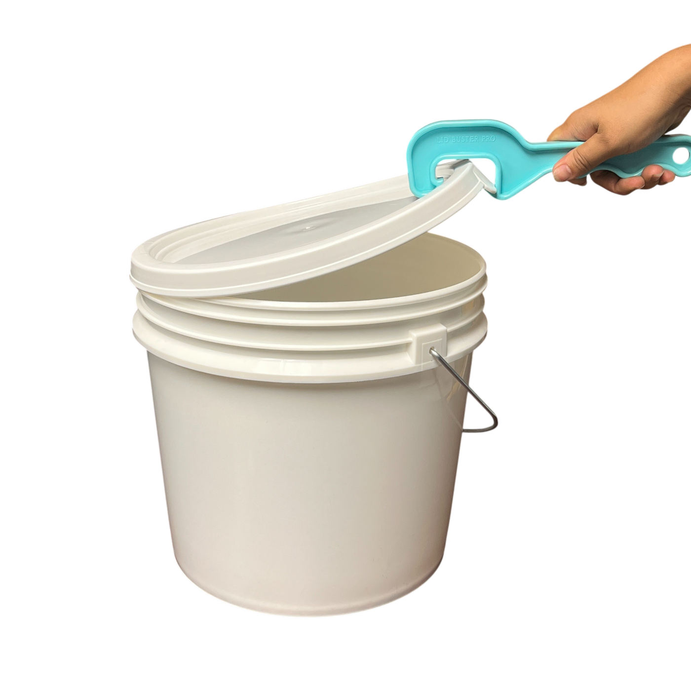 Bucket with Bucket Opener Tool