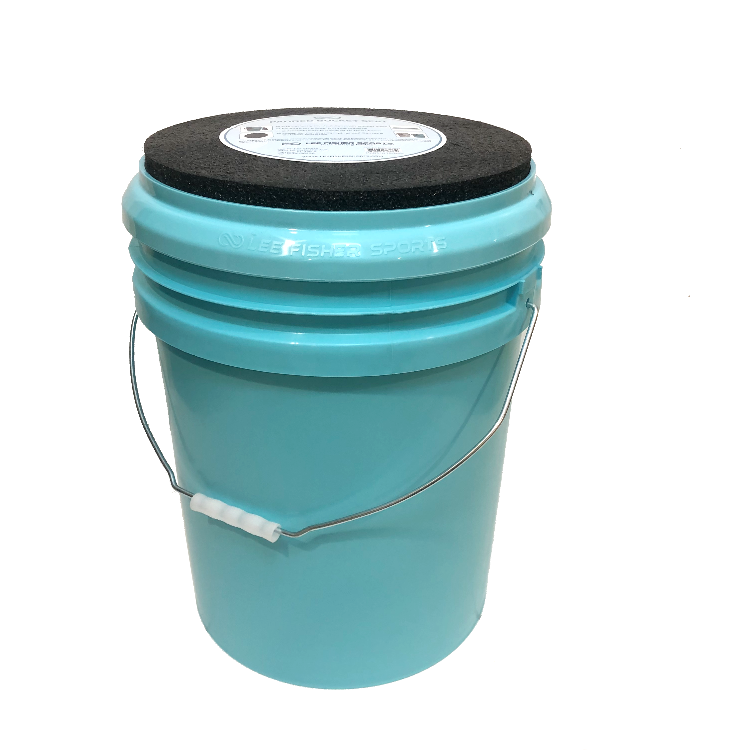 Padded Thick Foam Bucket Seat Comes with 5 Gallon Bucket | Lee Fisher ...
